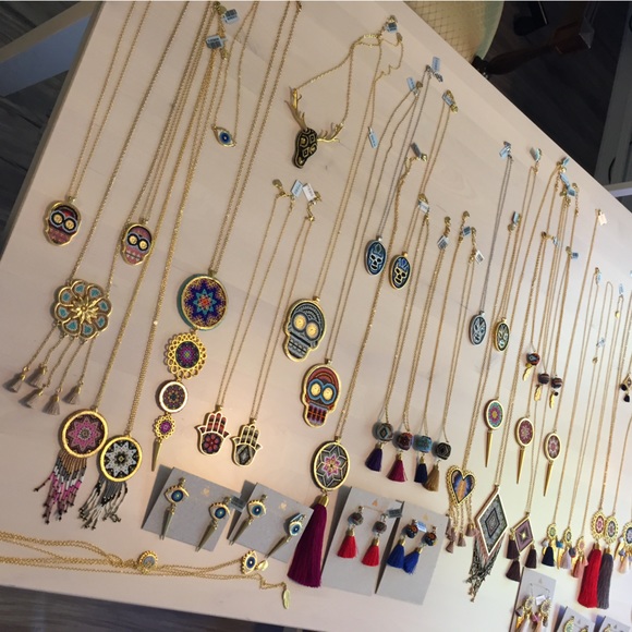 Jewelry lot. Brand Morena Corazón, gold plated, crystal beads - Picture 1 of 11